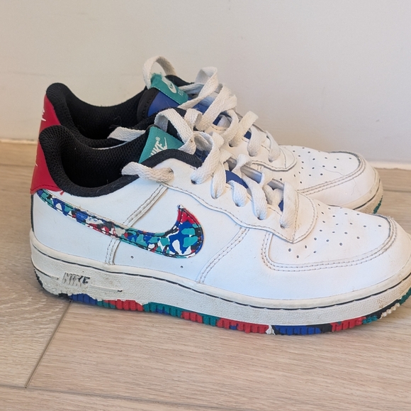 Nike Other - Nike Air Force 1 Low Melted Crayon Kids Youth 13C
